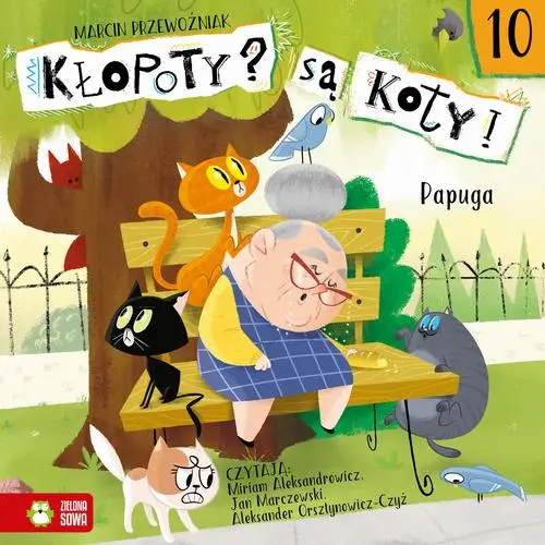 audiobook Kłopoty? Są koty! Papuga - Marcin Przewoźniak