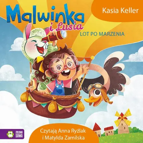 audiobook Malwinka i Lusia. Lot po marzenia - Kasia Keller