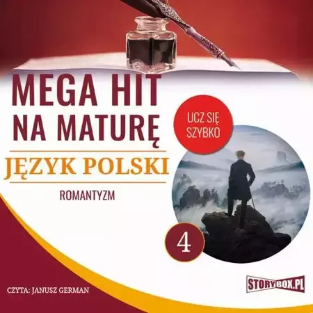 audiobook Mega hit na maturę. Język polski 4. Romantyzm - Małgorzata Choromańska