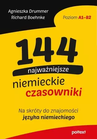 eBook 144 najważniejsze niemieckie czasowniki - Agnieszka Drummer mobi epub
