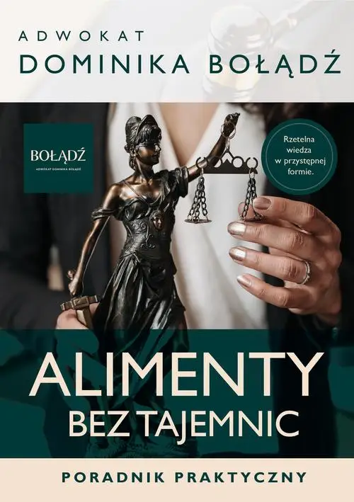 eBook Alimenty bez tajemnic. Poradnik Praktyczny - Dominika Bołądź mobi epub