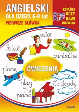 eBook Angielski dla dzieci 12. Pierwsze słówka. Ćwiczenia. 6-8 lat - Monika Ostrowska