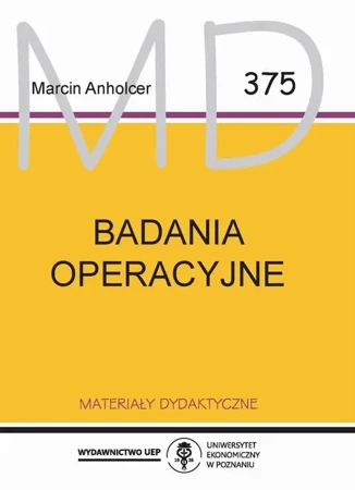 eBook Badania operacyjne - Marcin Anholcer