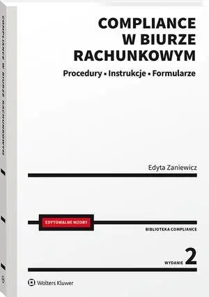 eBook Compliance w biurze rachunkowym - procedury, instrukcje, formularze - Edyta Zaniewicz