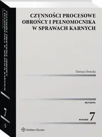 eBook Czynności procesowe obrońcy i pełnomocnika w sprawach karnych - Dariusz Świecki