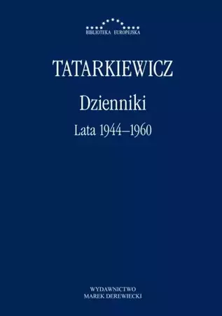 eBook Dzienniki. Część I: lata 1944–1960 - Władysław Tatarkiewicz