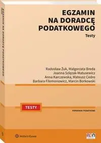 eBook Egzamin na doradcę podatkowego. Testy - Marcin Borkowski