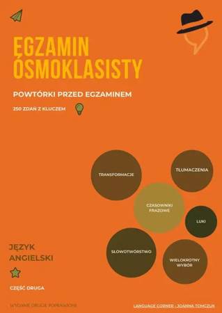 eBook Egzamin ósmoklasisty - powtórki przed egzaminem z języka angielskiego cz.2 - Joanna Tomczuk