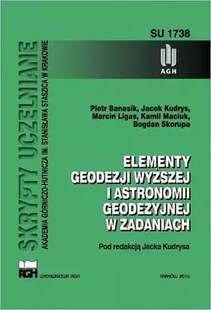 eBook Elementy geodezji wyższej i astronomii geodezyjnej w zadaniach - Piotr Banasik