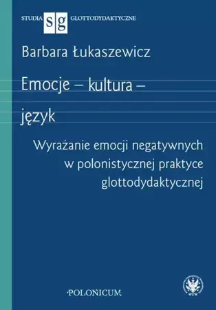 eBook Emocje – kultura – język - Barbara Łukaszewicz epub mobi
