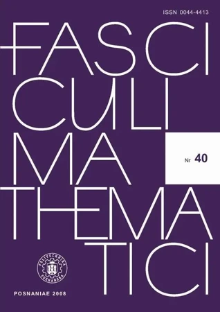 eBook Fasciculi Mathematici, 2008/40 - Praca zbiorowa