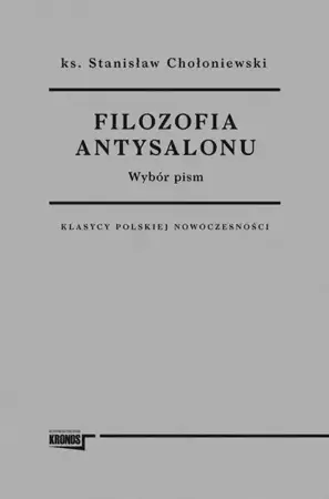 eBook Filozofia antysalonu - Stanisław Chołoniewski epub mobi