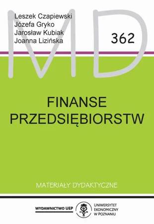 eBook Finanse przedsiębiorstw - Leszek Czapiewski