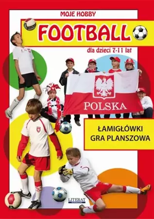 eBook Football dla dzieci 7-11 lat. Łamigłówki. Gra planszowa - Krzysztof Tonder