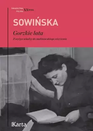 eBook Gorzkie lata - Stanisława Sowińska epub mobi