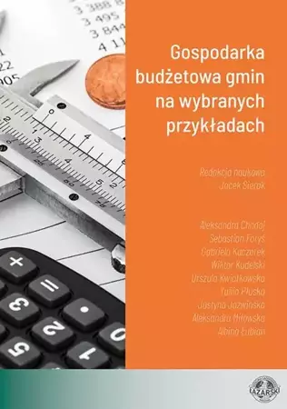 eBook Gospodarka budżetowa gmin na wybranych przykładach - Jacek Sierak