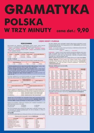 eBook Gramatyka polska w trzy minuty - Krystyna Stachera