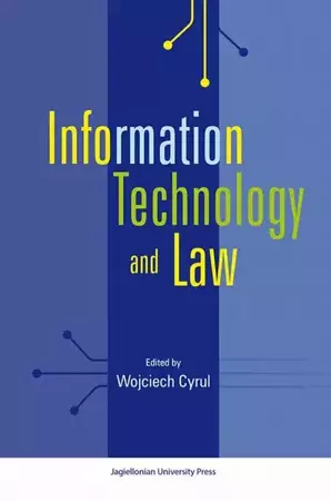 eBook Information Technology and Law - Wojciech Cyrul