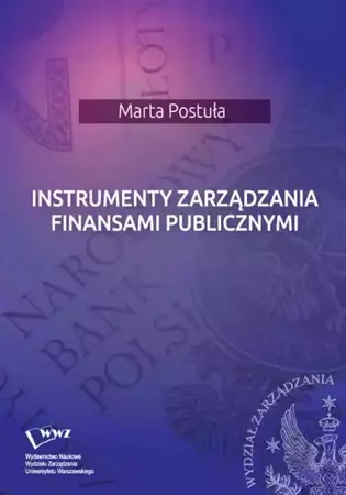 eBook Instrumenty zarządzania finansami publicznymi - Marta Postuła