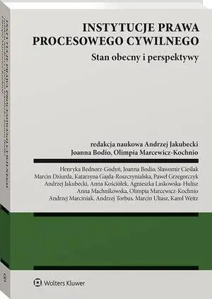 eBook Instytucje prawa procesowego cywilnego. Stan obecny i perspektywy - Marcin Dziurda