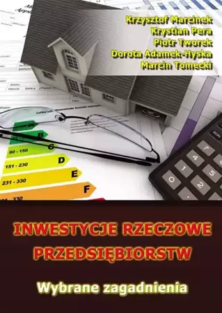 eBook Inwestycje rzeczowe przedsiębiorstw. Wybrane zagadnienia - Krzysztof Marcinek