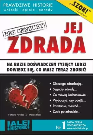 eBook Jej zdrada. Prawdziwe historie, wnioski, opinie, porady... - Marcin Black epub mobi