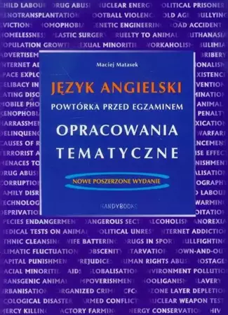 eBook Język angielski - Powtórka przed egzaminem - Opracowania tematyczne - Maciej Matasek