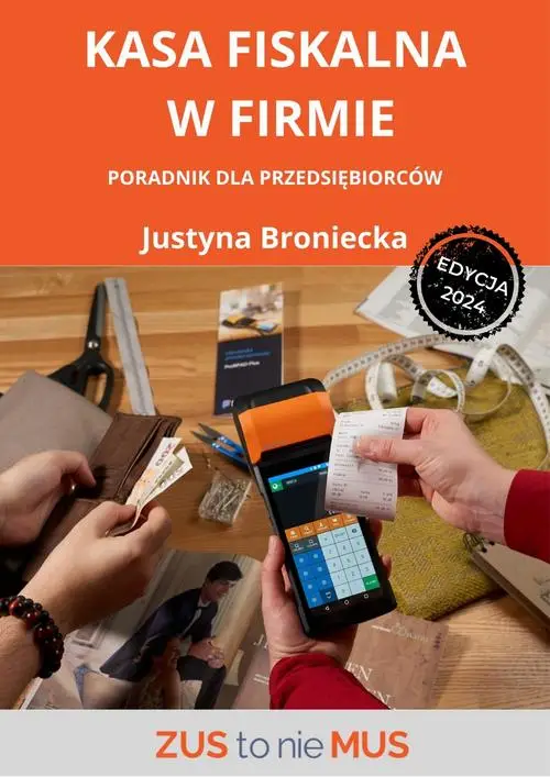 eBook Kasa fiskalna w firmie - Justyna Broniecka