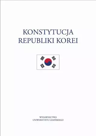 eBook Konstytucja Republiki Korei - Marcin Michał Wiszowaty