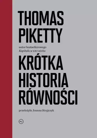 eBook Krótka historia równości - Thomas Piketty epub mobi