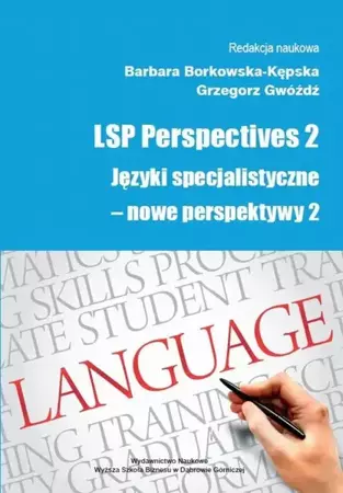 eBook LSP Perspectives 2. Języki specjalistyczne - nowe perspektywy 2 - Barbara Borkowska-Kępska