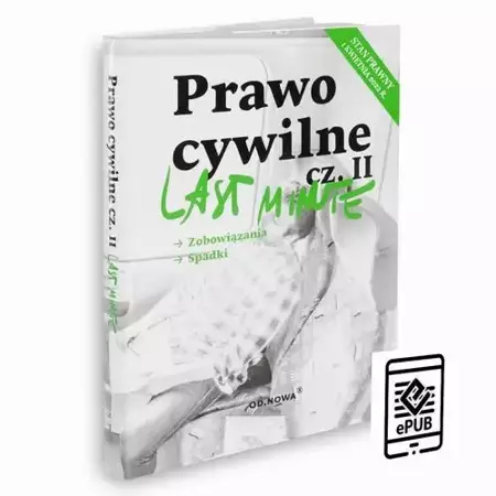 eBook Last Minute Prawo cywilne cz.II - Anna Gólska