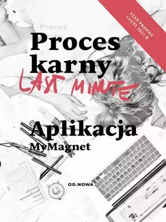 eBook Last Minute proces karny 2022 - Bogusław Gąszcz