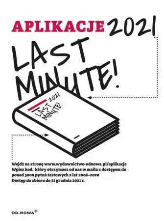 eBook Last minute aplikacje 2021 - Bogusław Gąszcz