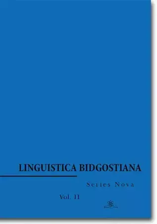 eBook Linguistica Bidgostiana. Series nova. Vol. 2 - Andrzej S. Dyszak