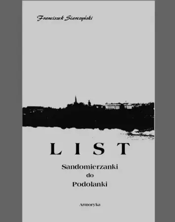 eBook List Sandomierzanki do Podolanki - Franciszek Siarczyński epub mobi