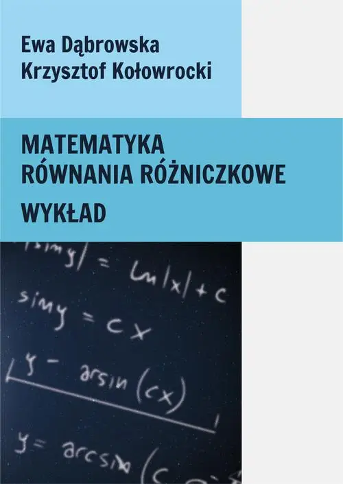 eBook Matematyka. Równania różniczkowe. Wykład - Ewa Dąbrowska