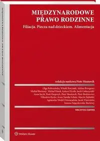 eBook Międzynarodowe prawo rodzinne. Filiacja. Piecza nad dzieckiem. Alimentacja - Jacek Gołaczyński