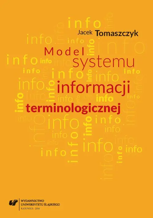 eBook Model systemu informacji terminologicznej - Jacek Tomaszczyk