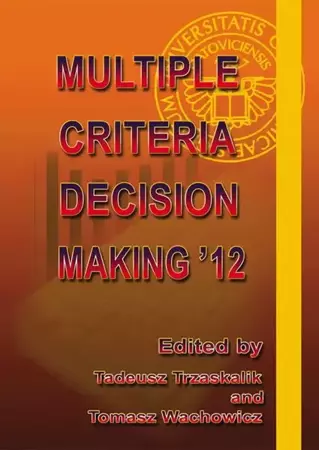 eBook Multiple Criteria Decision Making '12 - Tadeusz Trzaskalik