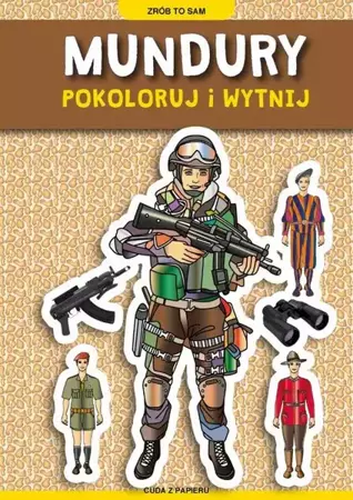 eBook Mundury. Pokoloruj i wytnij - Krzysztof Tonder