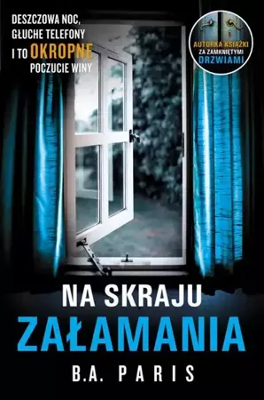 eBook Na skraju załamania - B.A. Paris mobi epub