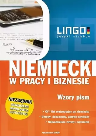 eBook Niemiecki w pracy i biznesie Wzory pism - Iwona Kienzler