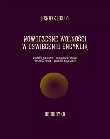 eBook Nowoczesne wolności w oświeceniu encyklik - Henryk Hello epub mobi