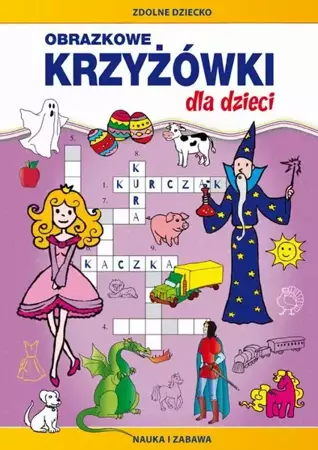 eBook Obrazkowe krzyżówki dla dzieci - Monika Myślak