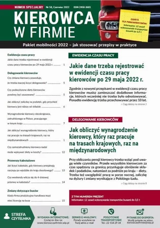 eBook Pakiet mobilności 2022 – jak stosować przepisy w praktyce - Praca zbiorowa epub mobi