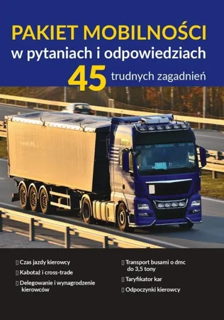 eBook Pakiet mobilności w pytaniach i odpowiedziach. 45 trudnych zagadnień - Praca Zbiorowa mobi epub