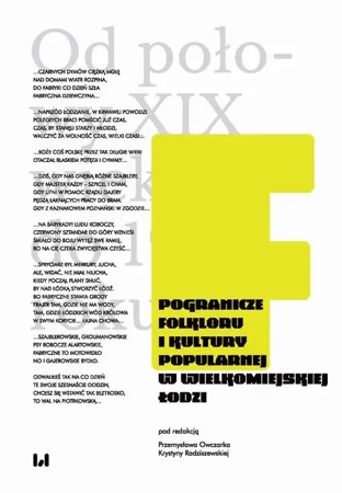 eBook Pogranicze folkloru i kultury popularnej w wielkomiejskiej Łodzi - Przemysław Owczarek