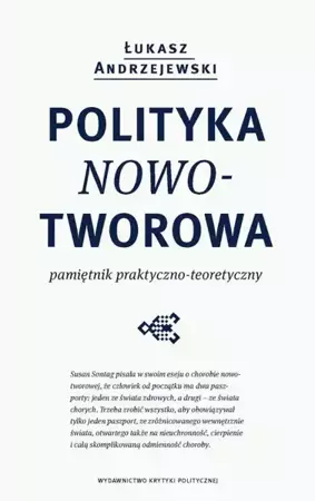 eBook Polityka nowotworowa - Łukasz Andrzejewski mobi epub