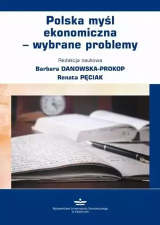 eBook Polska myśl ekonomiczna – wybrane problemy - Barbara Danowska-Prokop